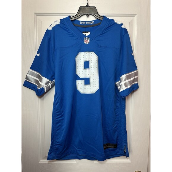 Size L Nike NFL Football Detroit Lions #9 Jameson Williams Jersey Men’s NEW